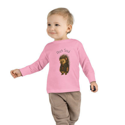 Magliette Rock Soul per bambini - Porcospino - Animali dolci con un ritmo ribelle