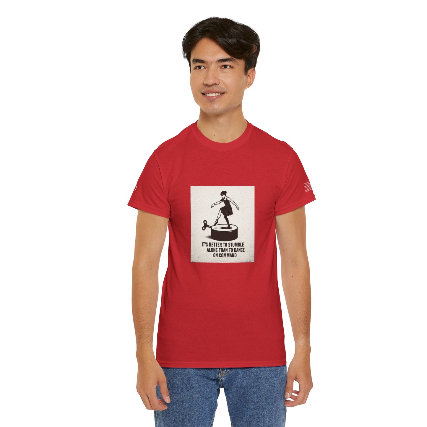 T-shirt Ribelle – Maglietta Unisex in Cotone Pesante per Spiriti Liberi.