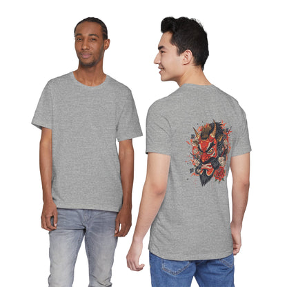 The Bold Oni Mask Streetwear T-Shirt