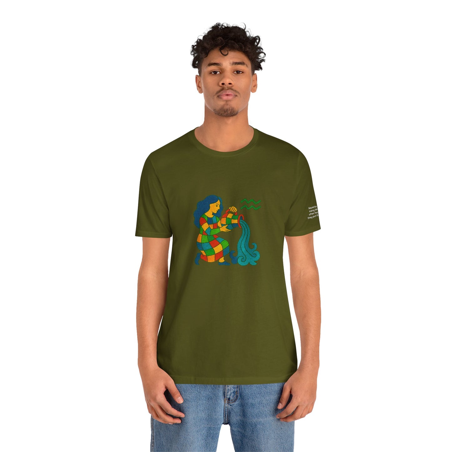 ACQUARIO - T-Shirt, I segni zodiacali secondo Saint Phalle