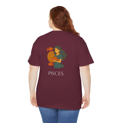 PESCI - T-shirt Zodiacali da sogno: la magia delle stelle in stile Ghibli