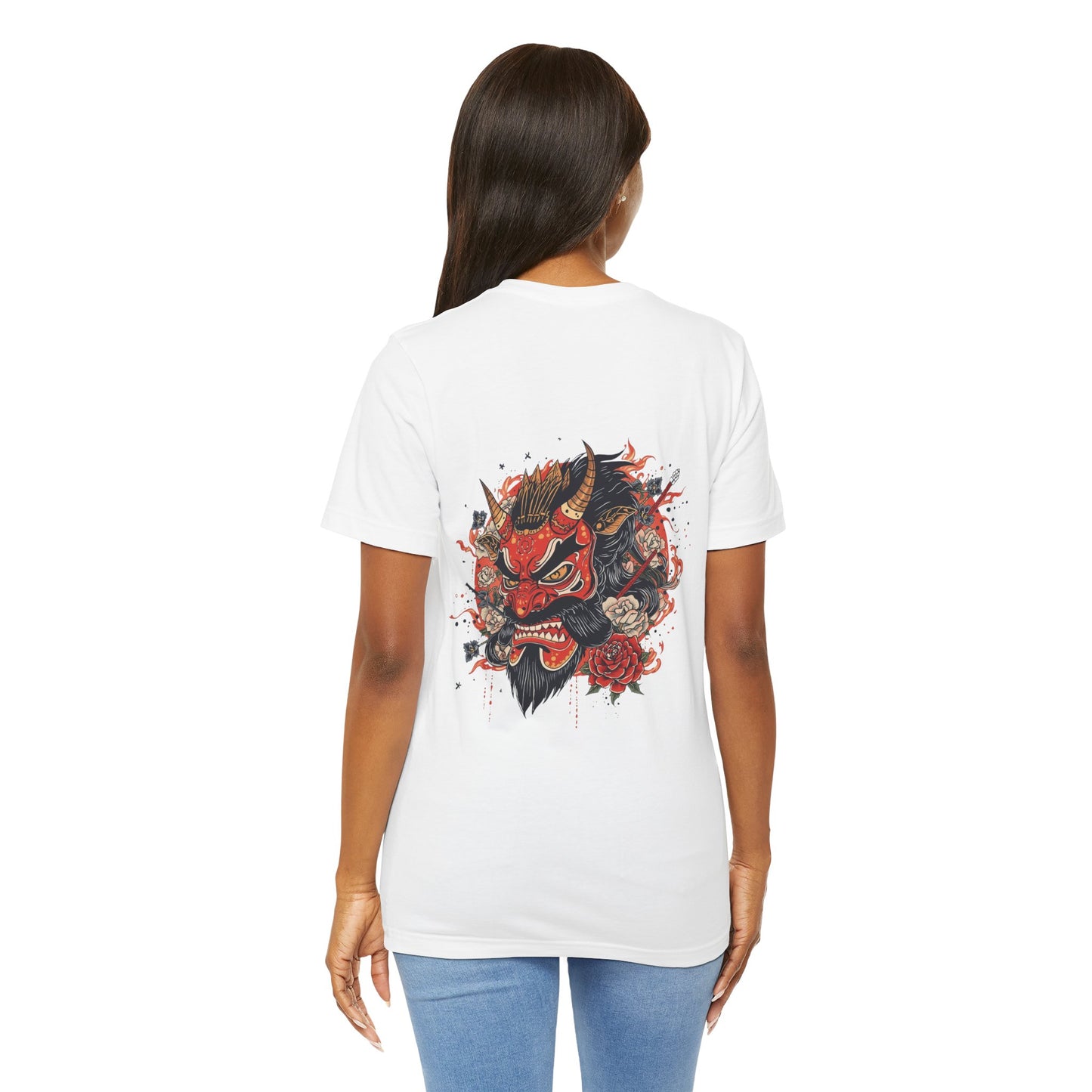 The Bold Oni Mask Streetwear T-Shirt