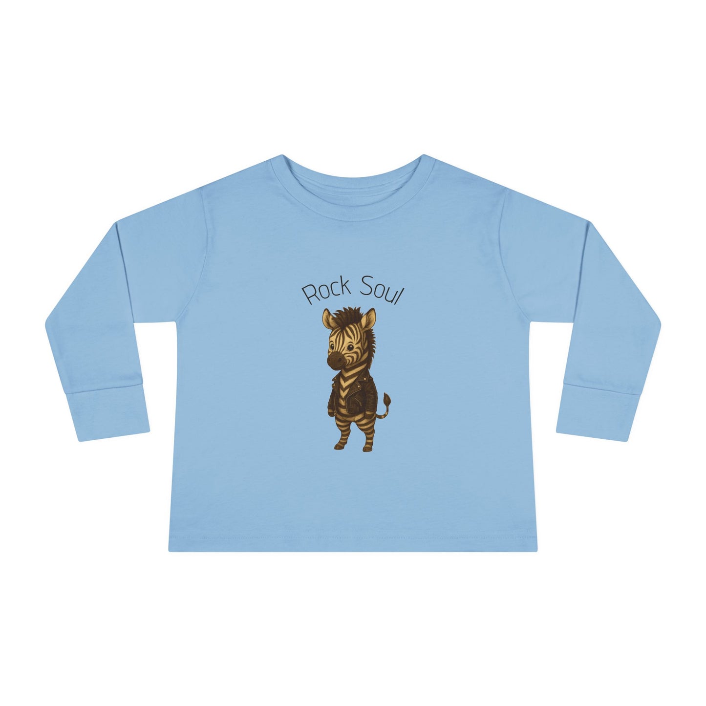 Magliette Rock Soul per bambini - Zebra - Animali dolci con un ritmo ribelle