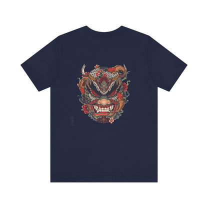 The Bold Oni Mask Streetwear T-Shirt