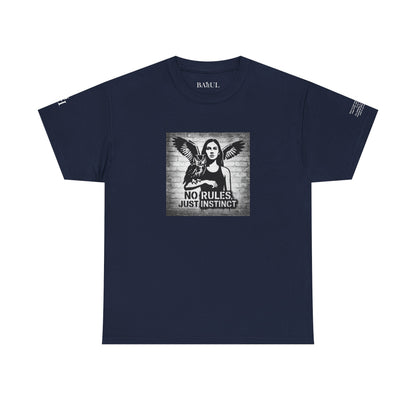 T-shirt Ribelle – Maglietta Unisex in Cotone Pesante per Spiriti Liberi.