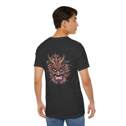 The Bold Oni Mask Streetwear T-Shirt