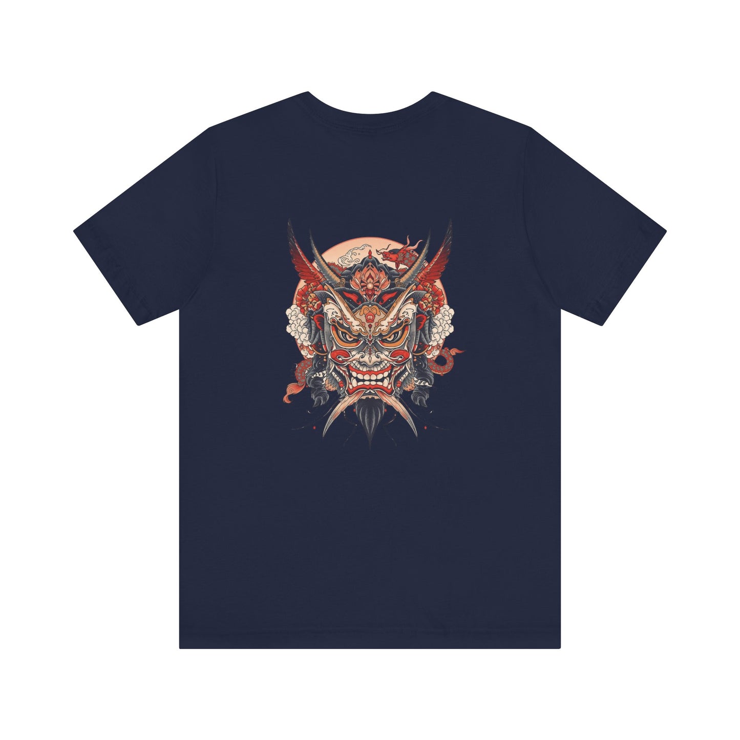 The Bold Oni Mask Streetwear T-Shirt