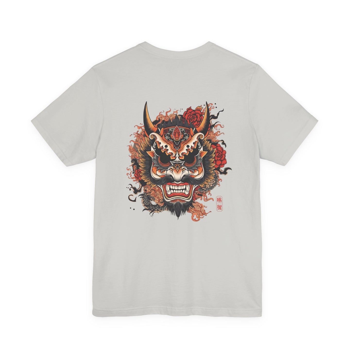 The Bold Oni Mask Streetwear T-Shirt