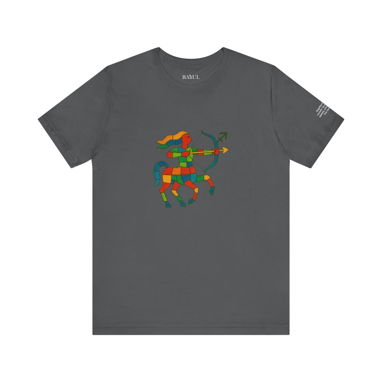 SAGITTARIUS - T-shirt, The Zodiac in Colors