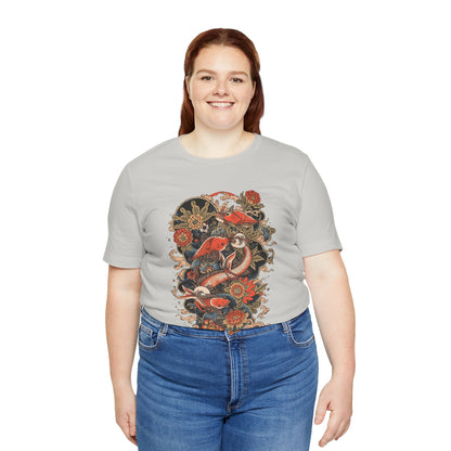 Eternal Ink: The Irezumi Collection" - Traditional Japanese Tattoo Art T-Shirts