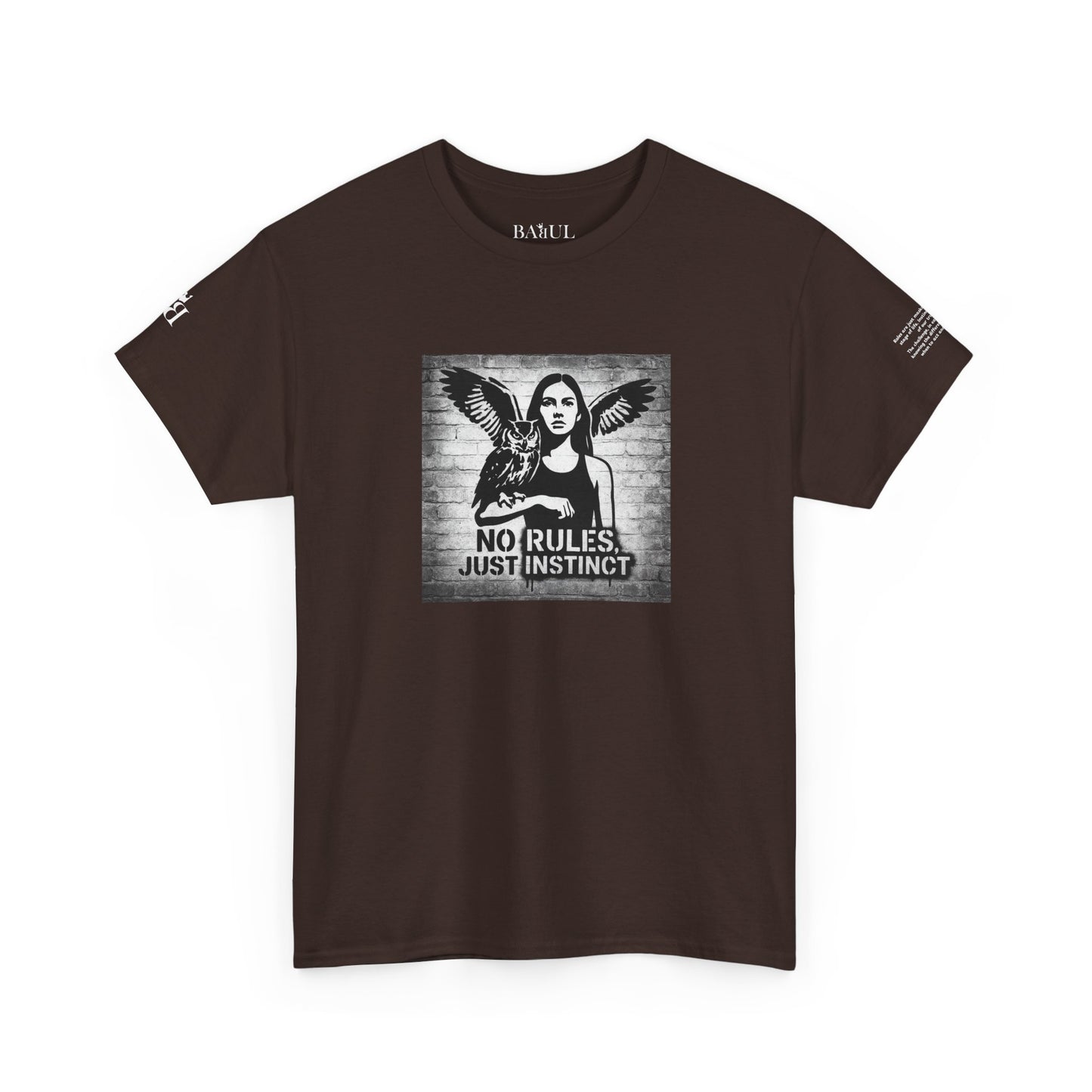 T-shirt Ribelle – Maglietta Unisex in Cotone Pesante per Spiriti Liberi.