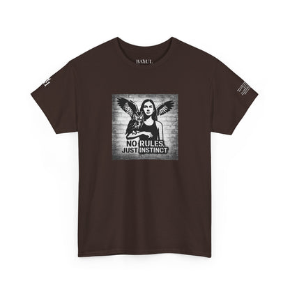 T-shirt Ribelle – Maglietta Unisex in Cotone Pesante per Spiriti Liberi.