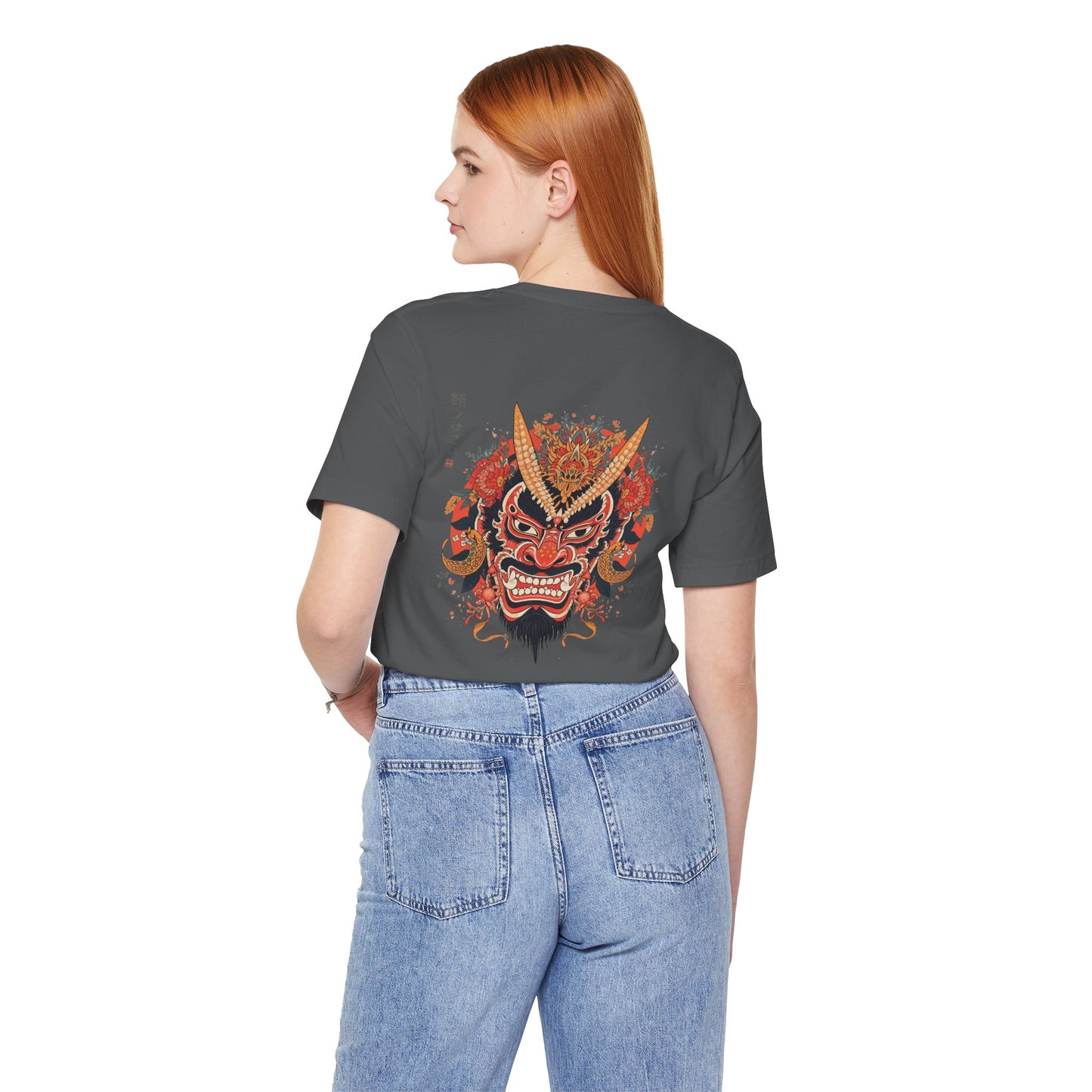 The Bold Oni Mask Streetwear T-Shirt