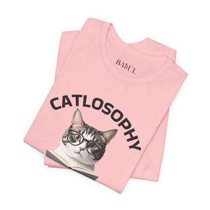 Catlosophy Unisex Jersey Maglietta a maniche corte – Design "Non puoi accontentare tutti"