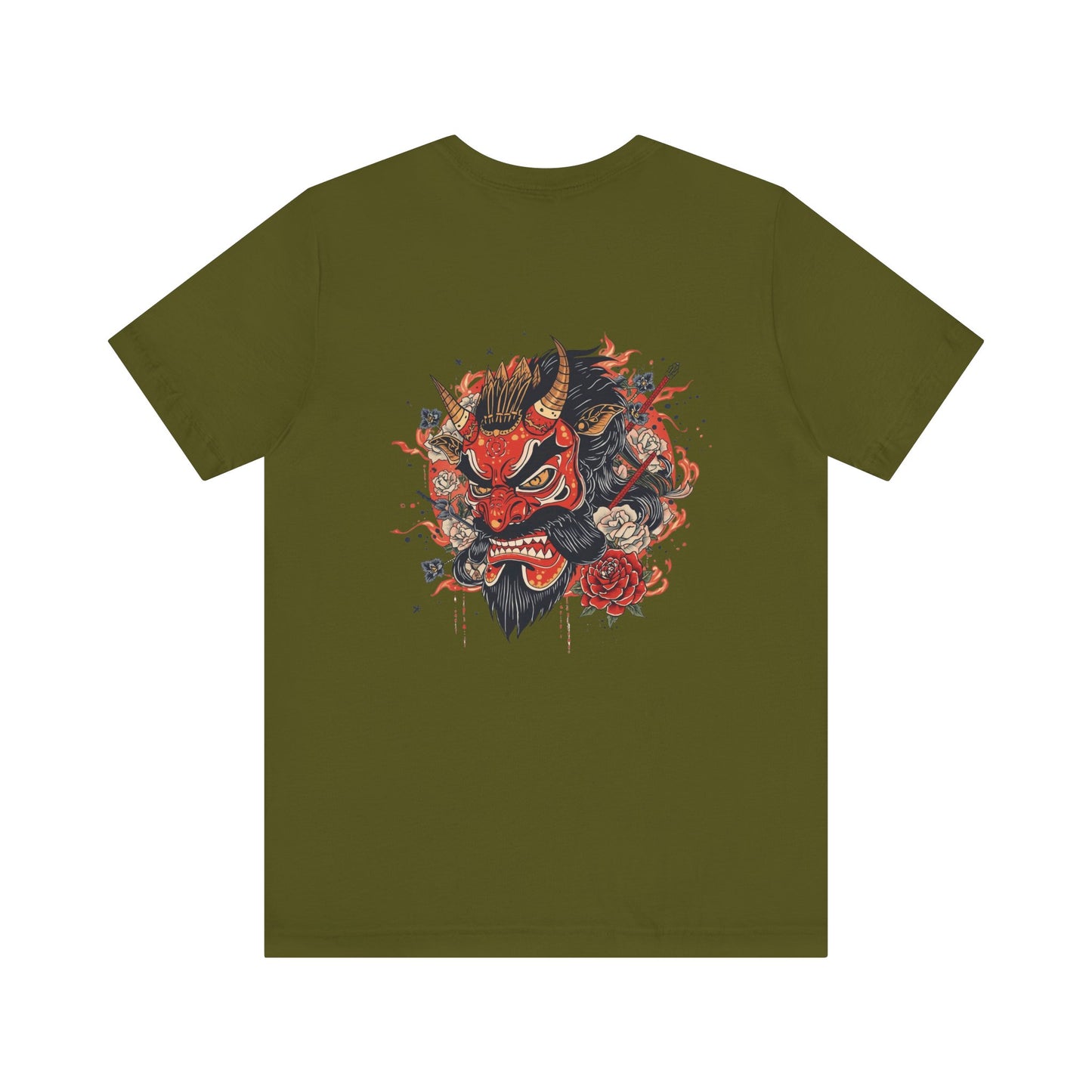 The Bold Oni Mask Streetwear T-Shirt