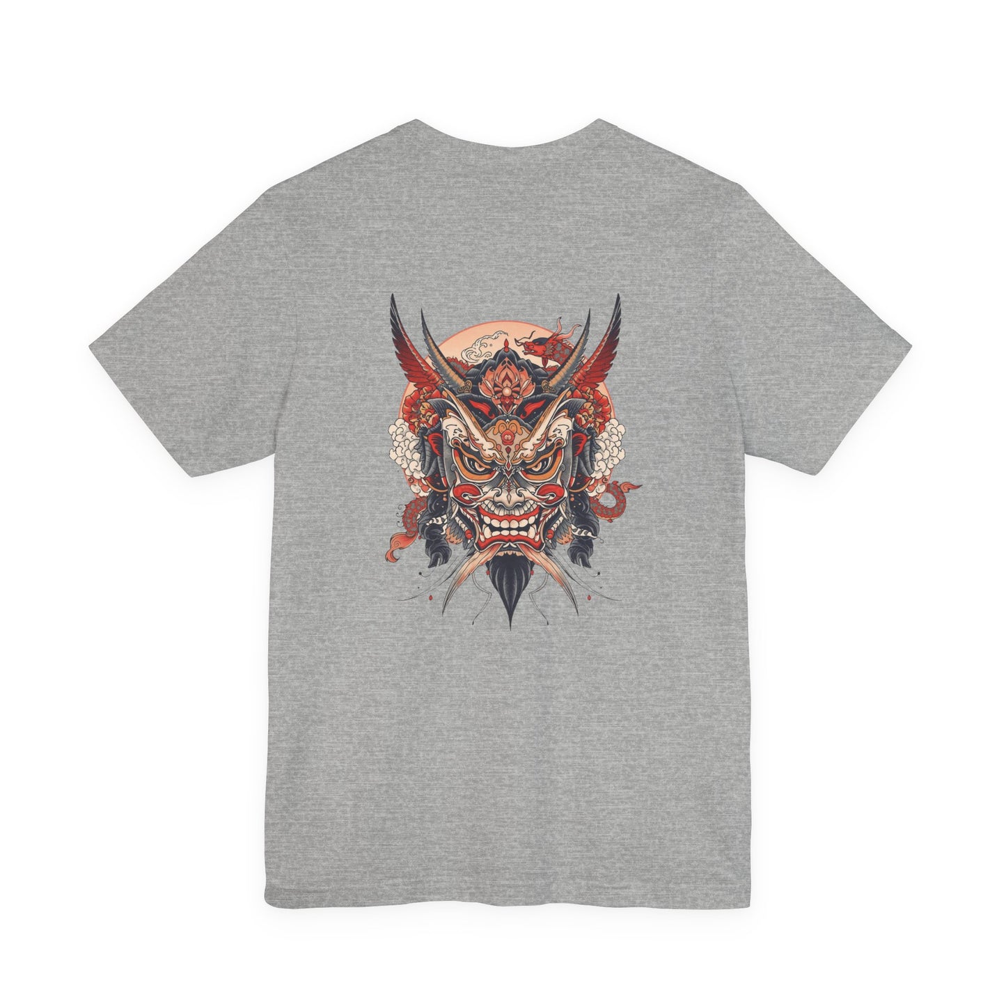 The Bold Oni Mask Streetwear T-Shirt