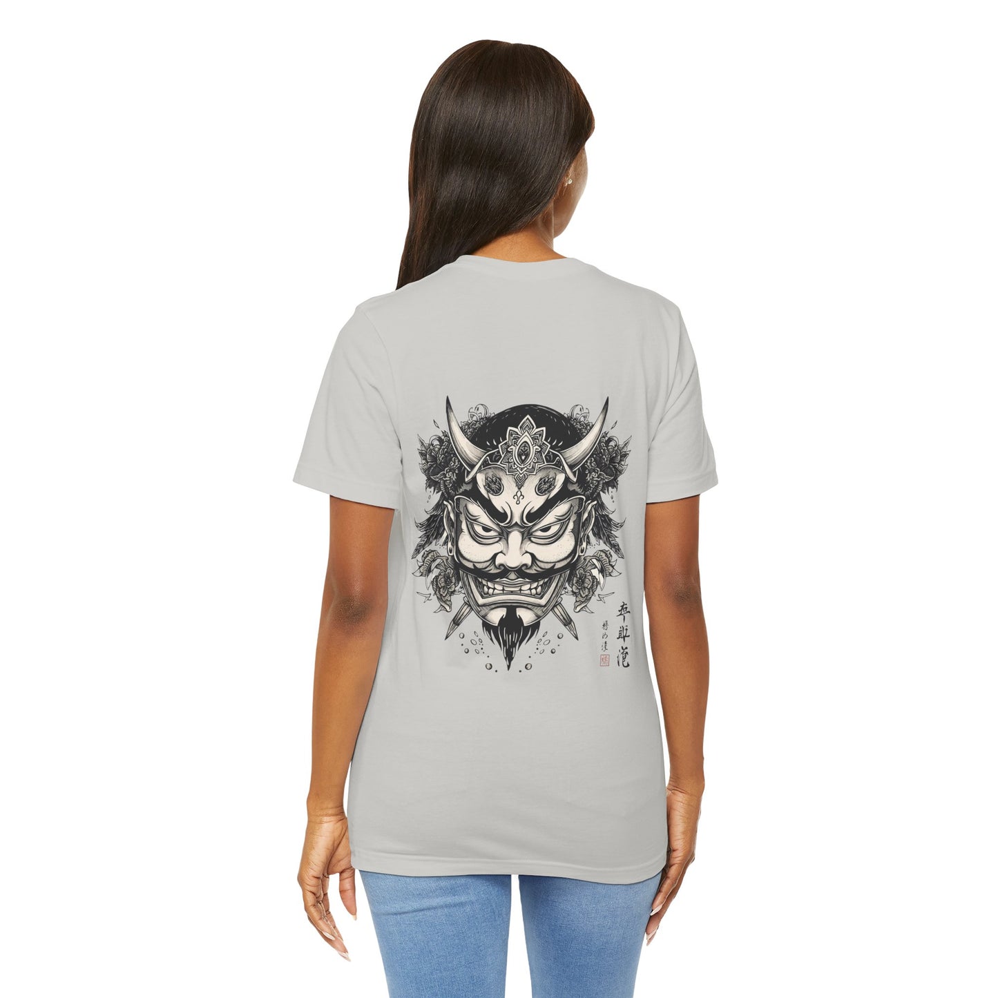 The Bold Oni Mask Streetwear T-Shirt