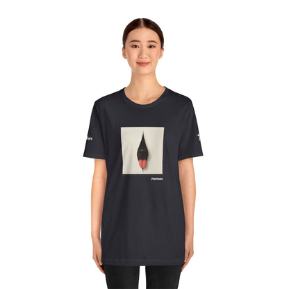 T-Shirt unisex  DOGART - FONTANA - Un dipinto iconico rivisitato con i cani