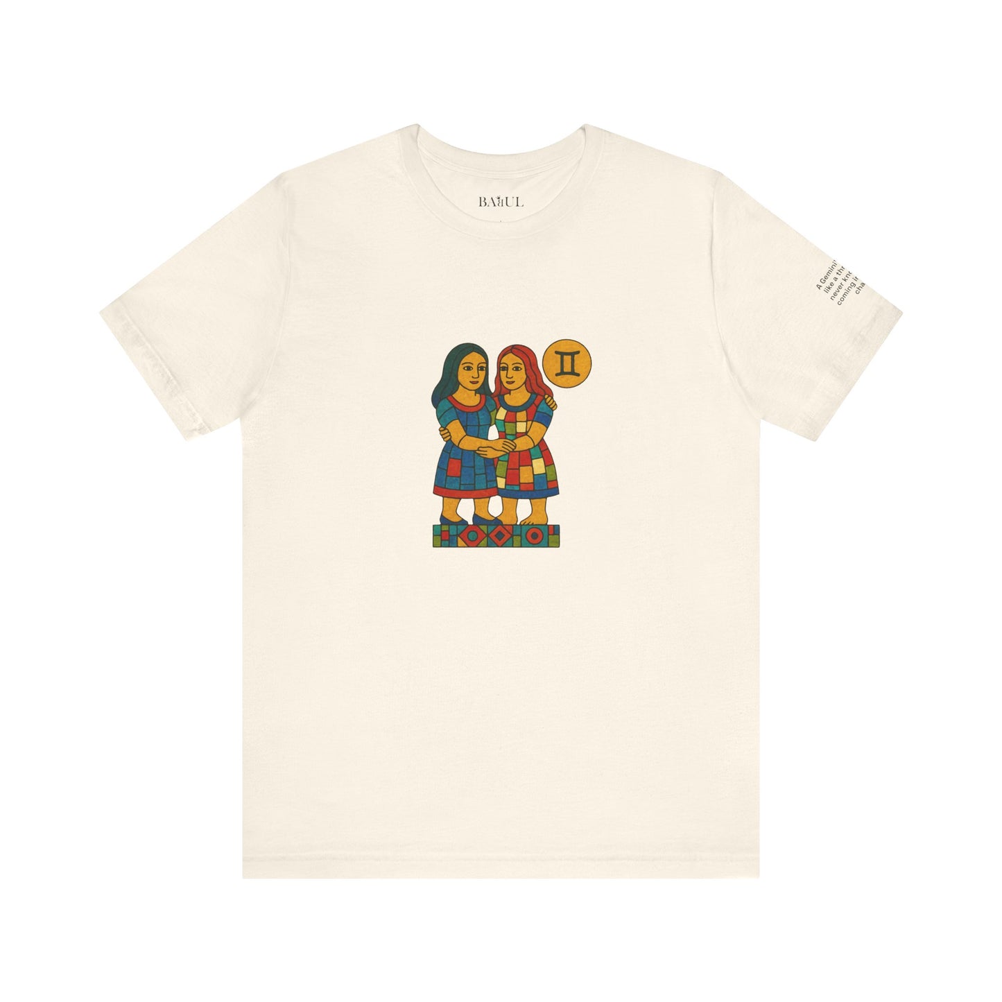 GEMINI - T-shirt, The Zodiac in Colors
