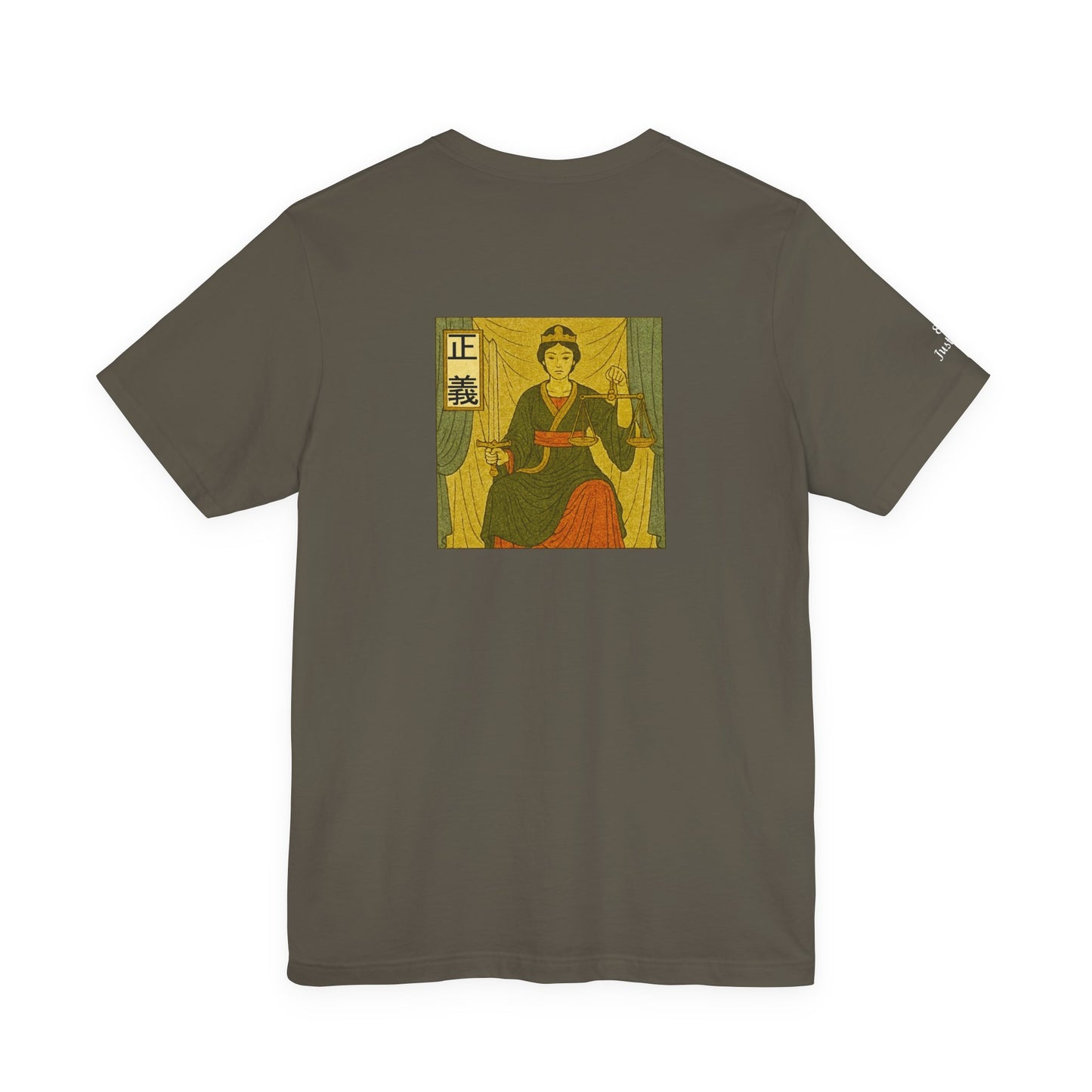 La Giustizia - Tarocchi in stile Ukiyo-e