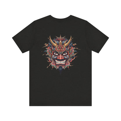 The Bold Oni Mask Streetwear T-Shirt