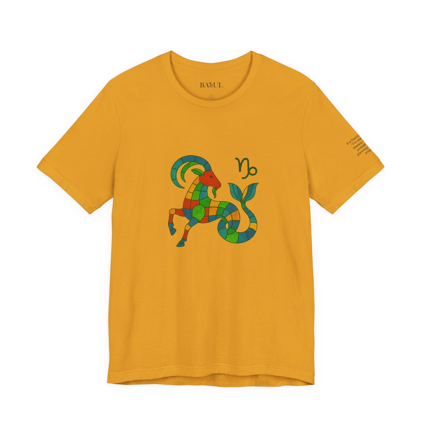 CAPRICORNO - T-shirt, I segni zodiacali secondo Saint Phalle