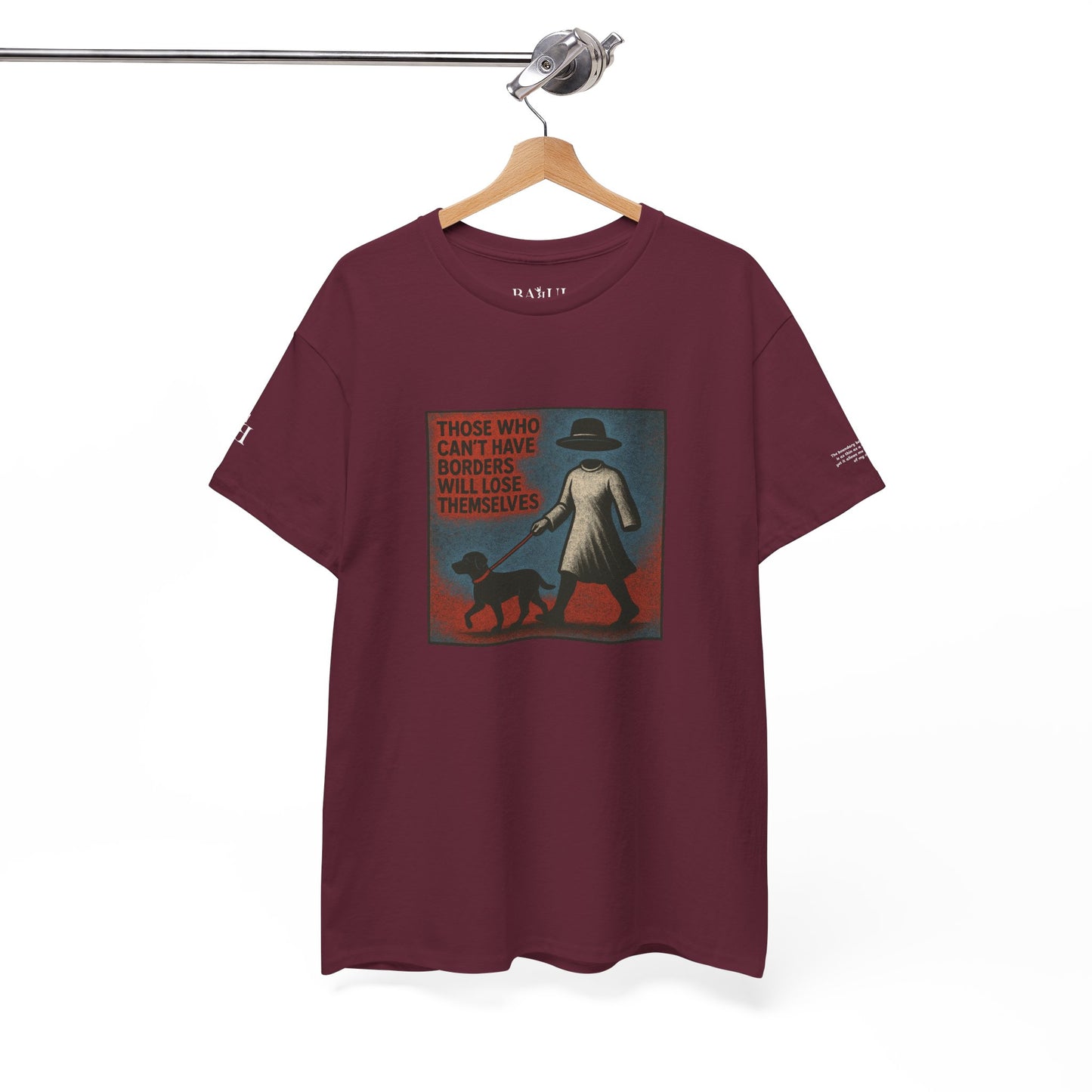 T-shirt Ribelle – Maglietta Unisex in Cotone Pesante per Spiriti Liberi.