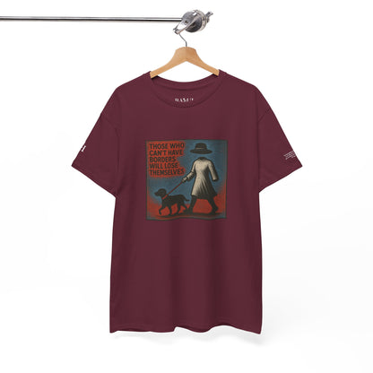 T-shirt Ribelle – Maglietta Unisex in Cotone Pesante per Spiriti Liberi.