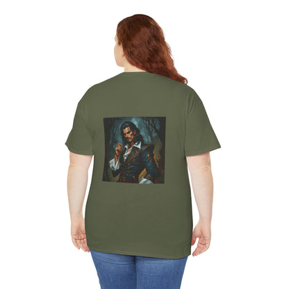 Maglietta unisex della collezione Fiabe Gotiche, Capitan Uncino