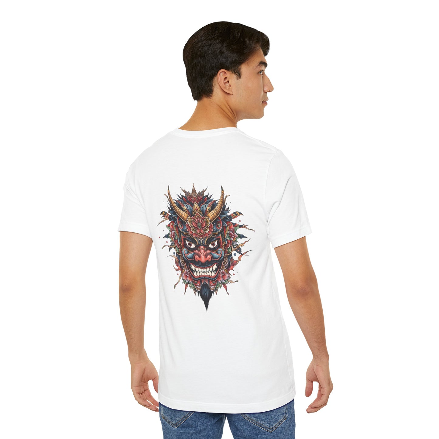The Bold Oni Mask Streetwear T-Shirt