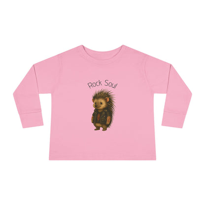 Magliette Rock Soul per bambini - Porcospino - Animali dolci con un ritmo ribelle