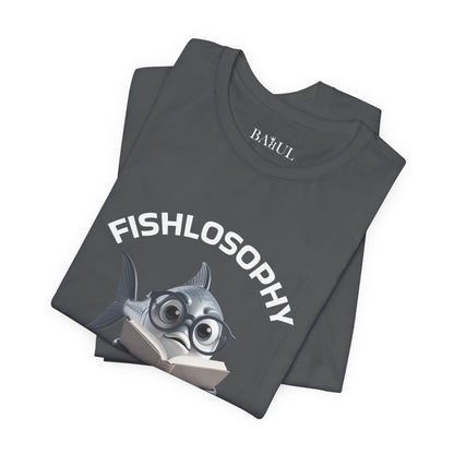 Fishlosophy Unisex Jersey Maglietta a maniche corte – Vedi la vastità anche in spazi ristretti.