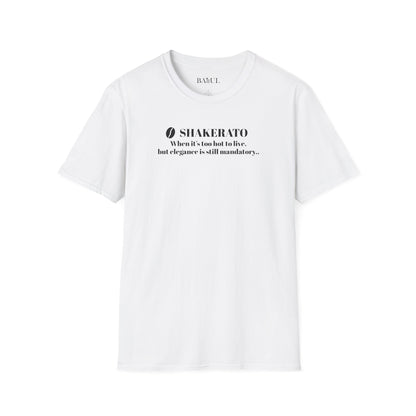 CoffeeTherapy T-Shirt – Irony Is the Best Cure (Right After Coffee)