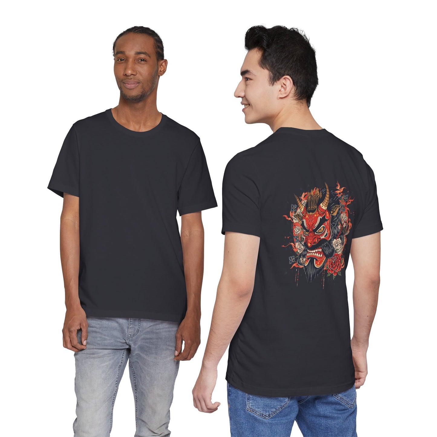 The Bold Oni Mask Streetwear T-Shirt