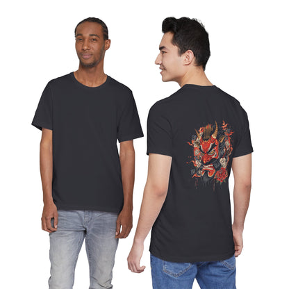 The Bold Oni Mask Streetwear T-Shirt