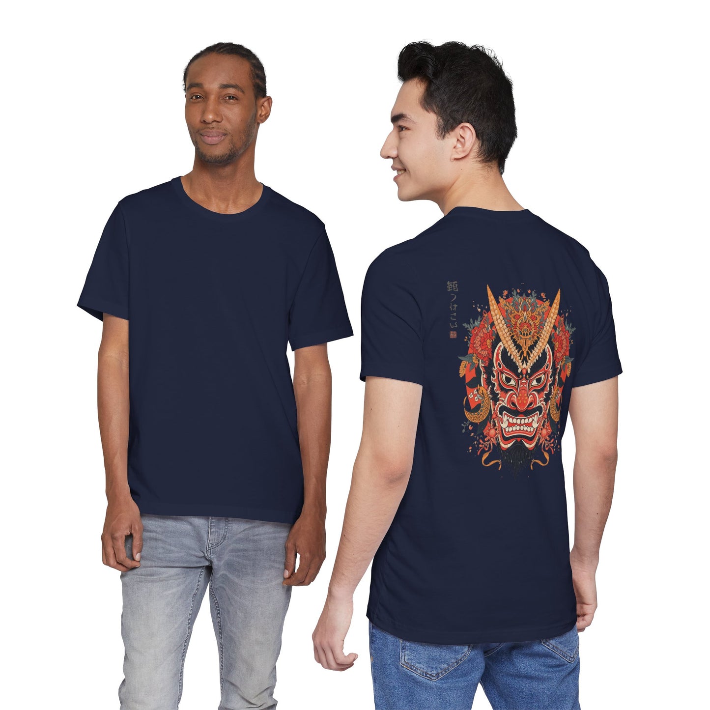 The Bold Oni Mask Streetwear T-Shirt