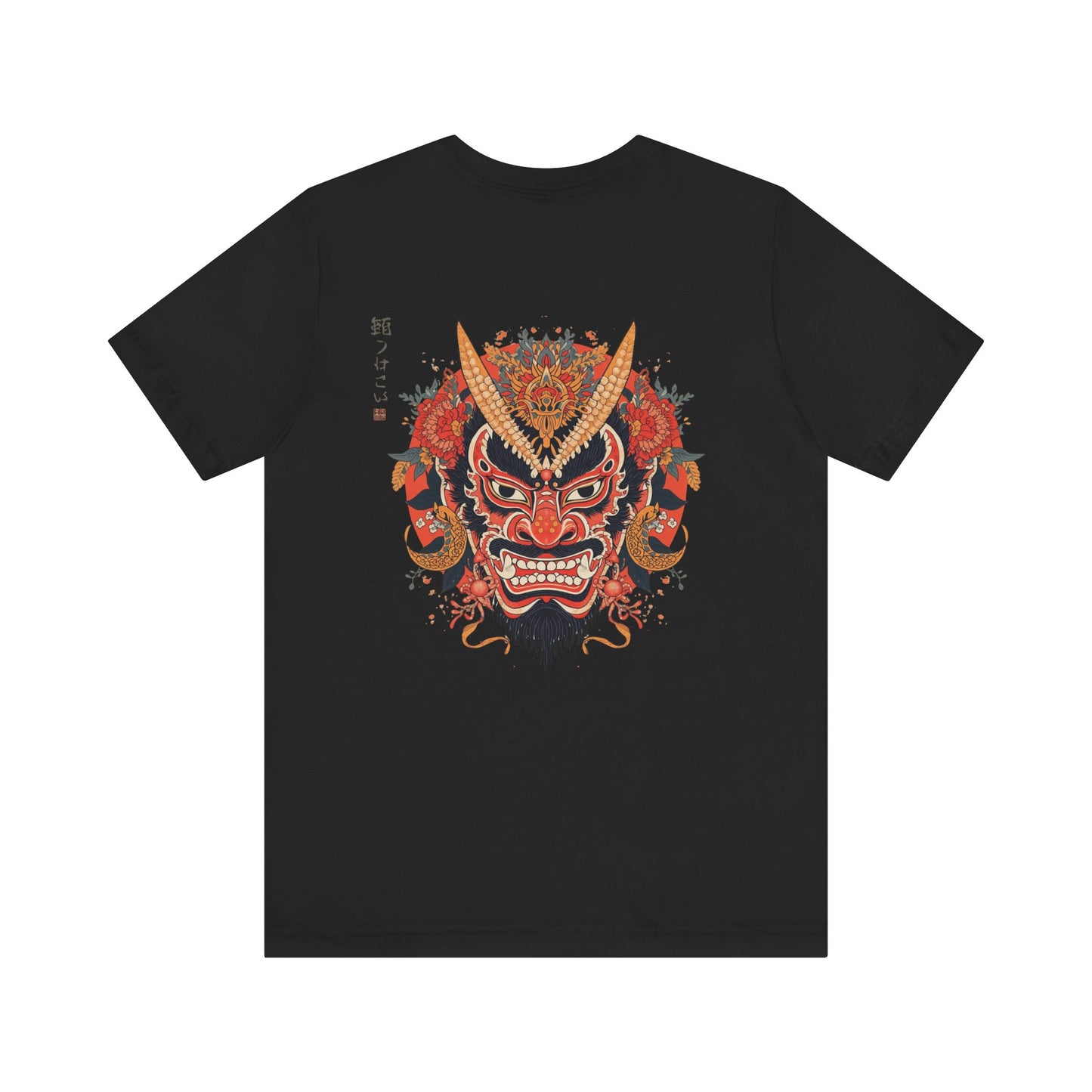 The Bold Oni Mask Streetwear T-Shirt