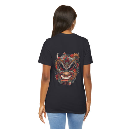 The Bold Oni Mask Streetwear T-Shirt
