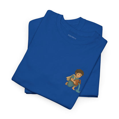 ACQUARIO - T-shirt Zodiacali da sogno: la magia delle stelle in stile Ghibli