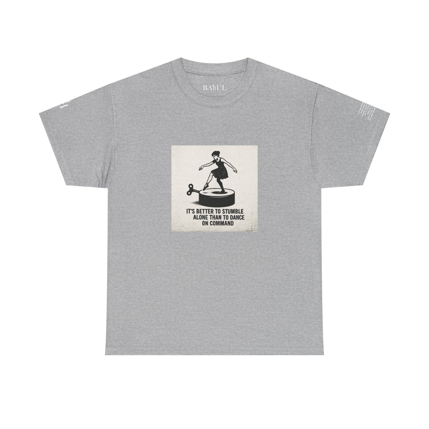 T-shirt Ribelle – Maglietta Unisex in Cotone Pesante per Spiriti Liberi.