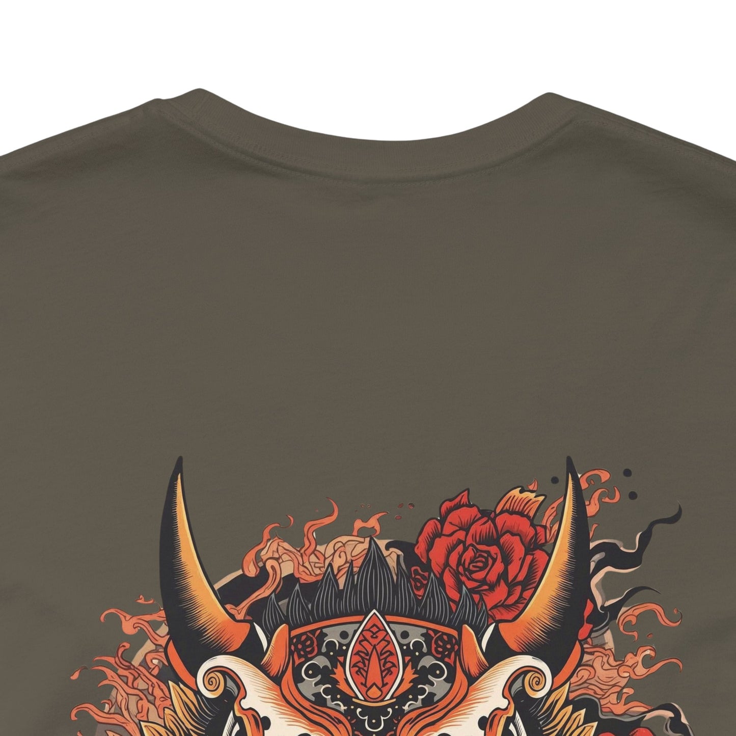 The Bold Oni Mask Streetwear T-Shirt