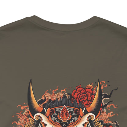 The Bold Oni Mask Streetwear T-Shirt
