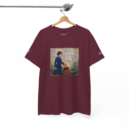 T-shirt Ribelle – Maglietta Unisex in Cotone Pesante per Spiriti Liberi.