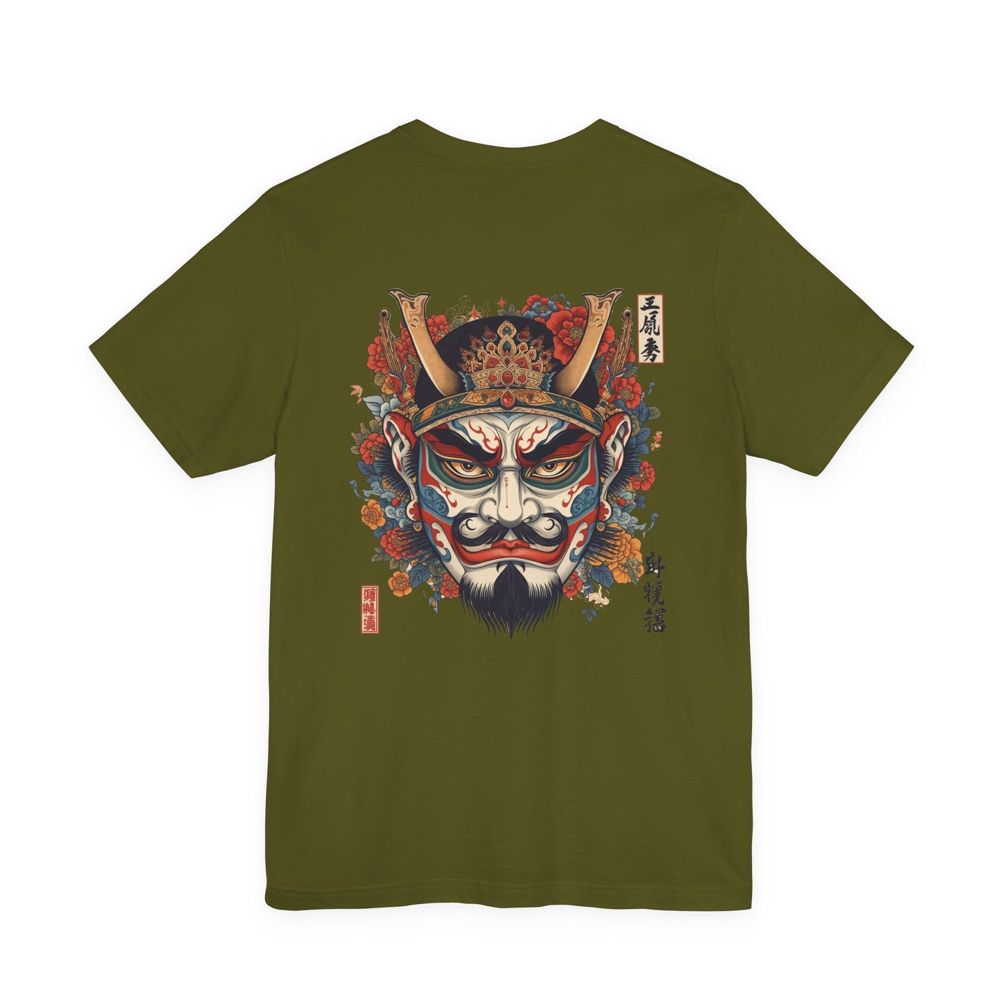 The Bold Oni Mask Streetwear T-Shirt
