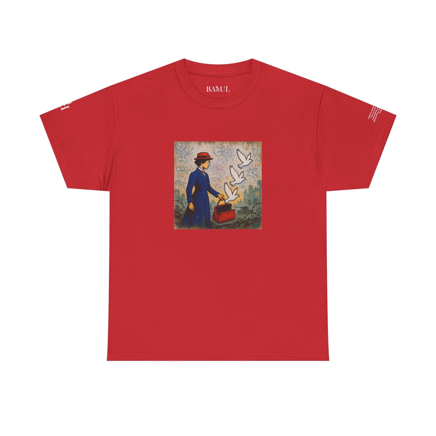 T-shirt Ribelle – Maglietta Unisex in Cotone Pesante per Spiriti Liberi.