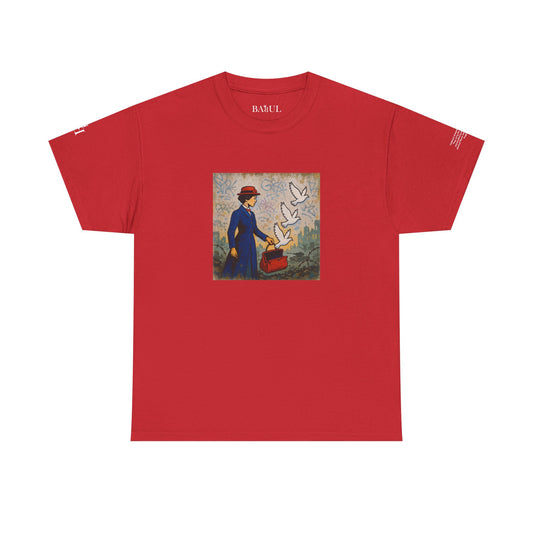 T-shirt Ribelle – Maglietta Unisex in Cotone Pesante per Spiriti Liberi.
