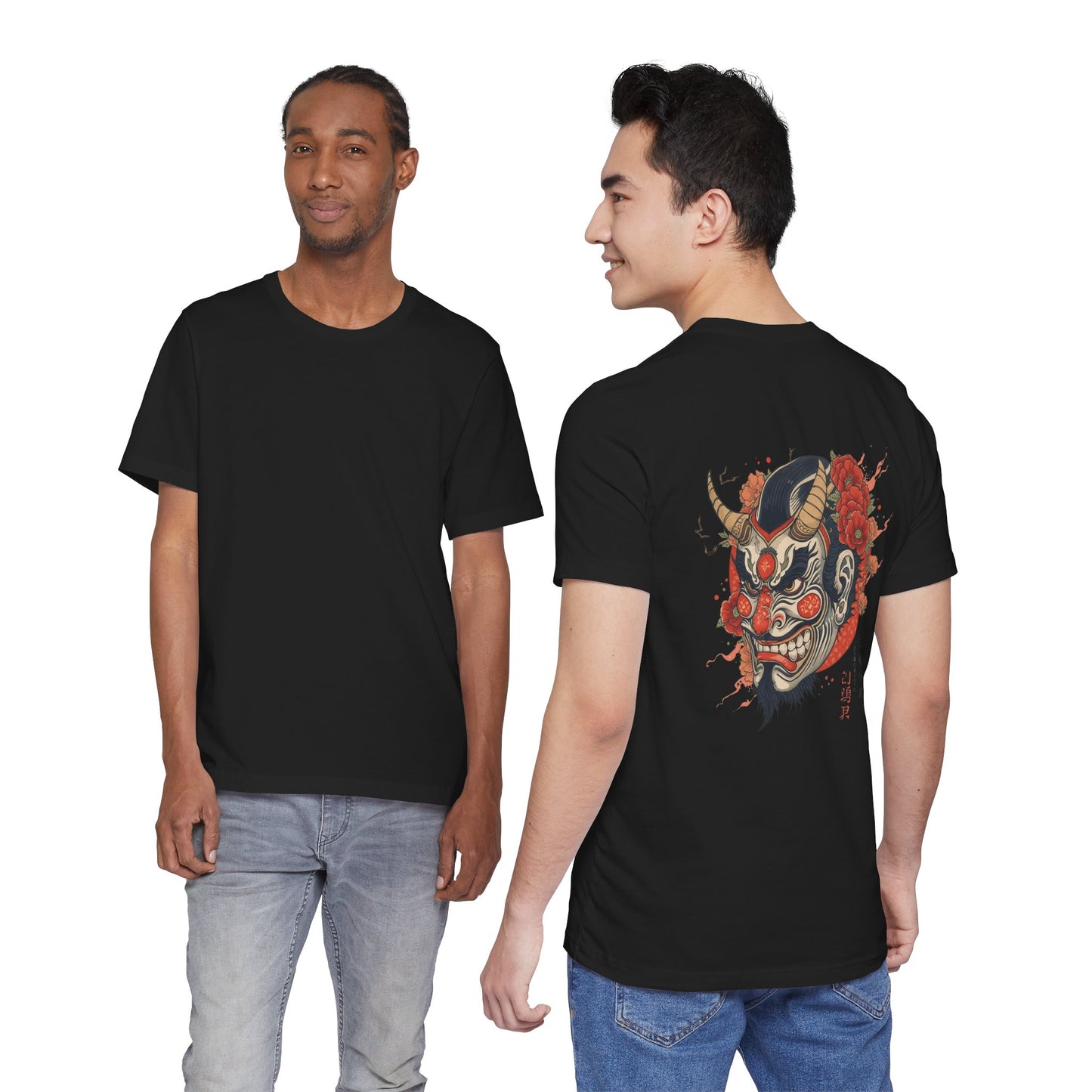 The Bold Oni Mask Streetwear T-Shirt