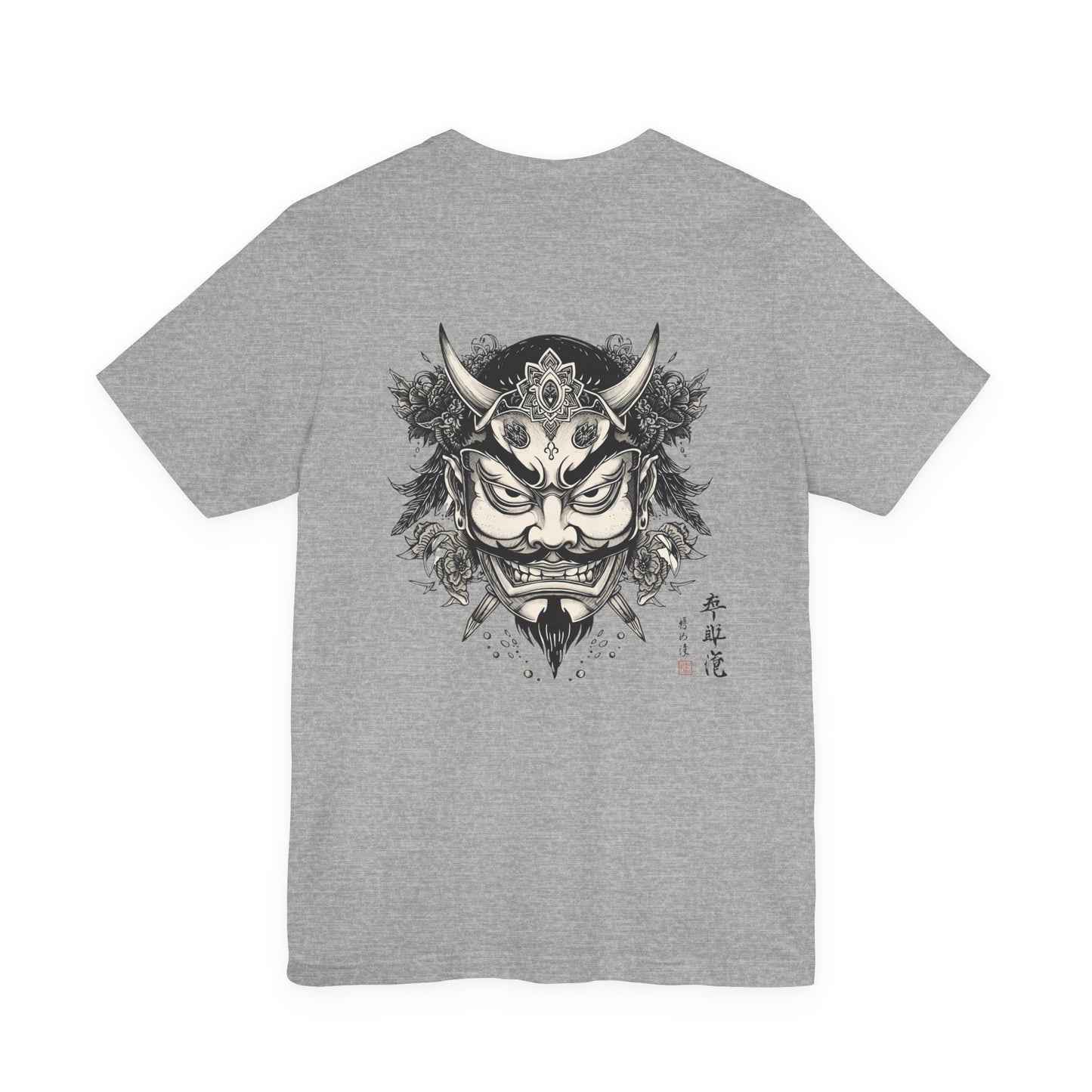 The Bold Oni Mask Streetwear T-Shirt