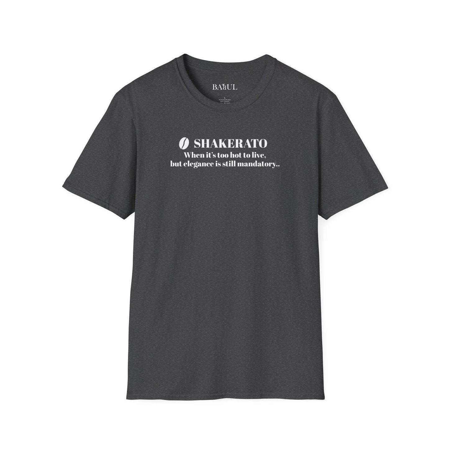 CoffeeTherapy T-Shirt – Irony Is the Best Cure (Right After Coffee)