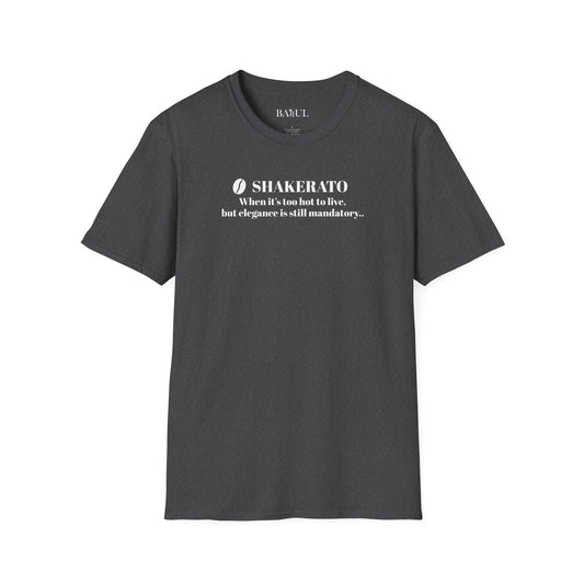 CoffeeTherapy T-Shirt – Irony Is the Best Cure (Right After Coffee)